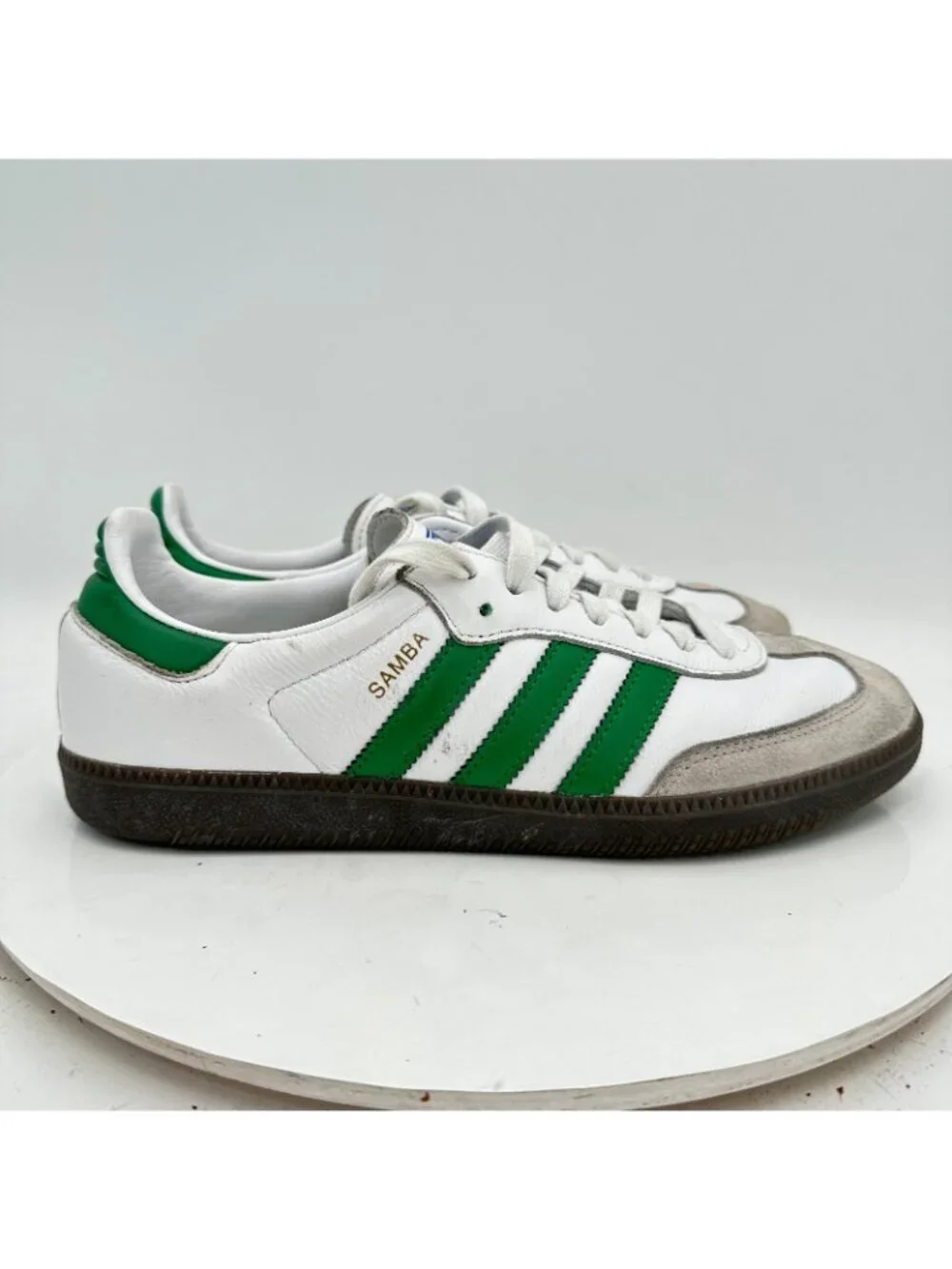 Adidas Originals Samba Men Size 8 IG1024 White Green Better Scarlet Casual Shoes